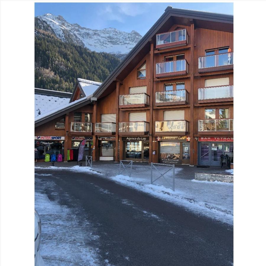 Bel Appartement En Residence Les Contamines-Montjoie Dış mekan fotoğraf